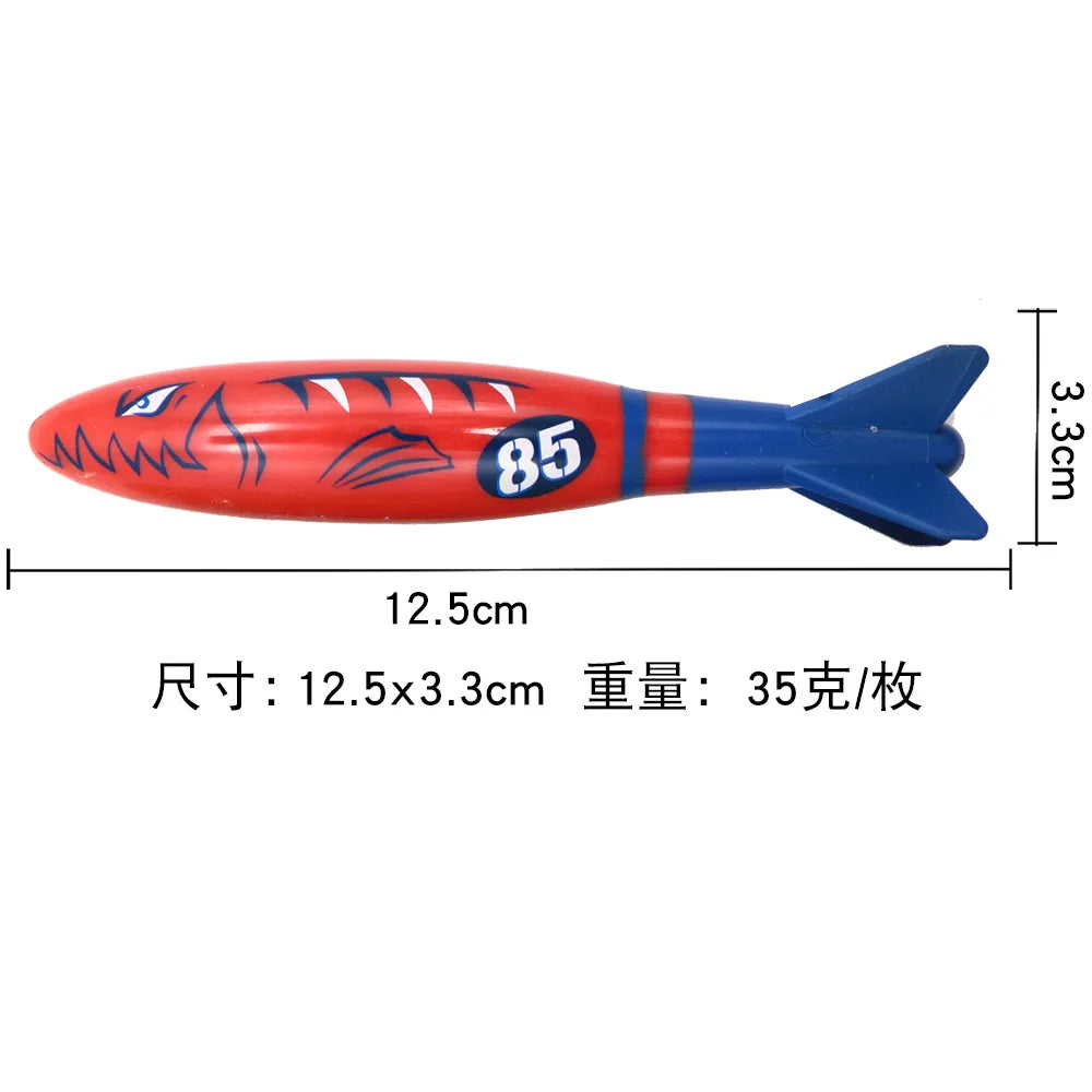 Juguetes de natación y buceo para niños con peces y delfines, boya para piscina, búsqueda del tesoro, buceo, diamantes de agua, juego de juguetes acuáticos para niños, juego reutilizable de regalo
