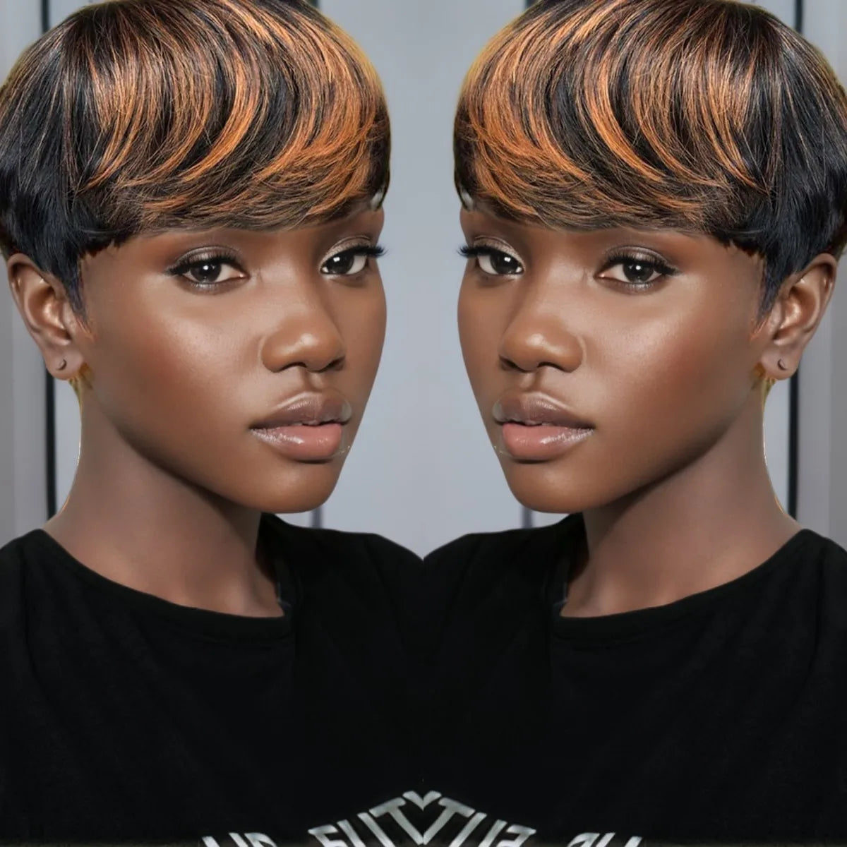 Ombre 1B/30 Pixie Wig