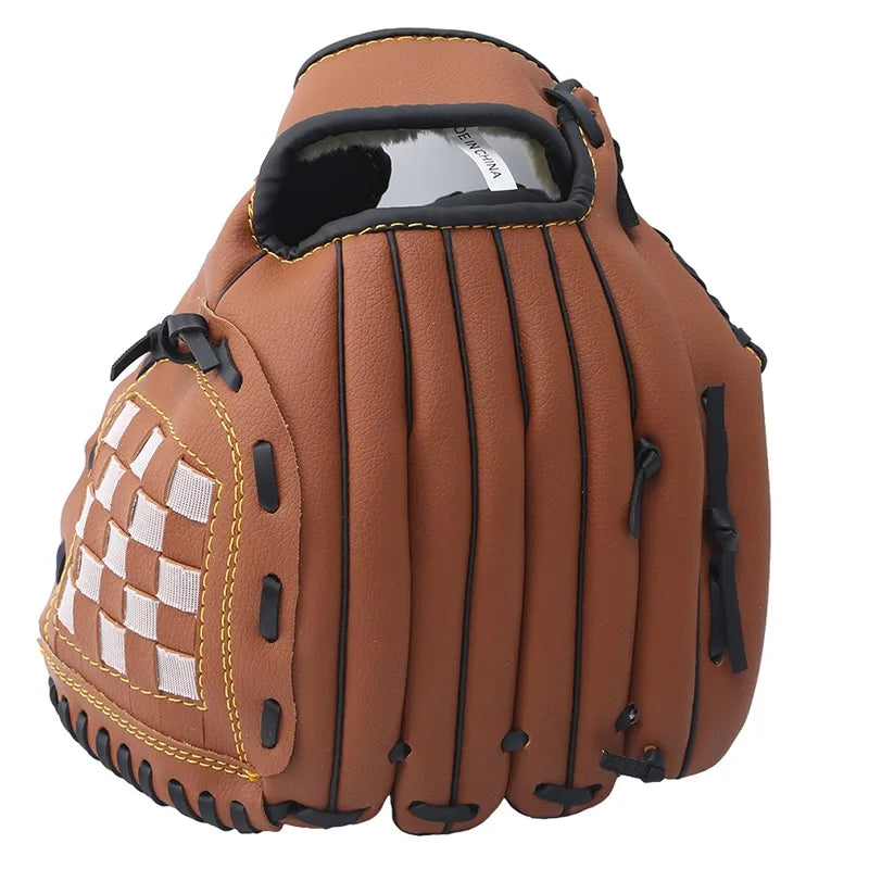 Guante de béisbol para deportes al aire libre, equipo de práctica de sóftbol, talla 9.5/10.5/11.5/12.5, para mano izquierda, para niños/adultos, hombres y mujeres, para entrenamiento