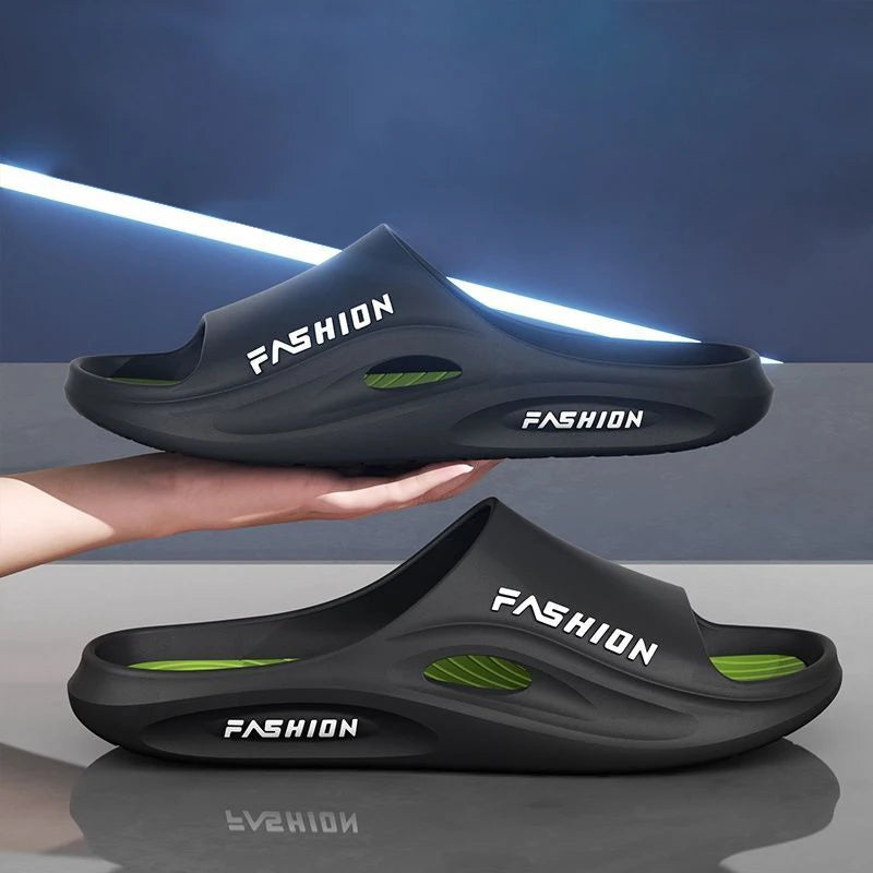 Men's slippers for outdoor wear in summer with soft soles new high-end sports sandals for men anti slip and odor proof