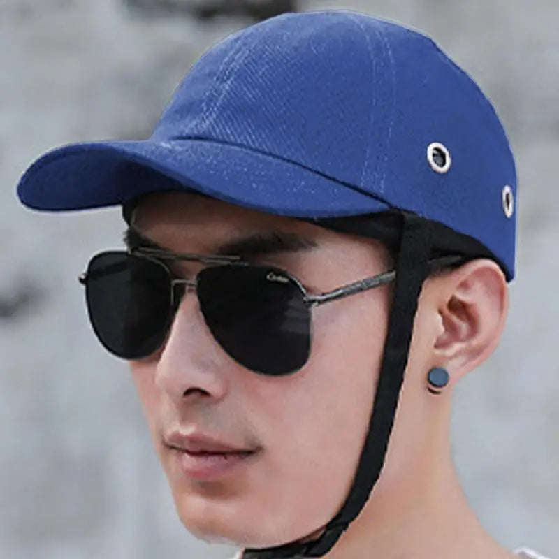 Baseball Safety Caps Bicycle Helmets Unisex Safety Hat For Cycling Running Climbing Hiking Camping Fishing Outdoor Bike Helmet