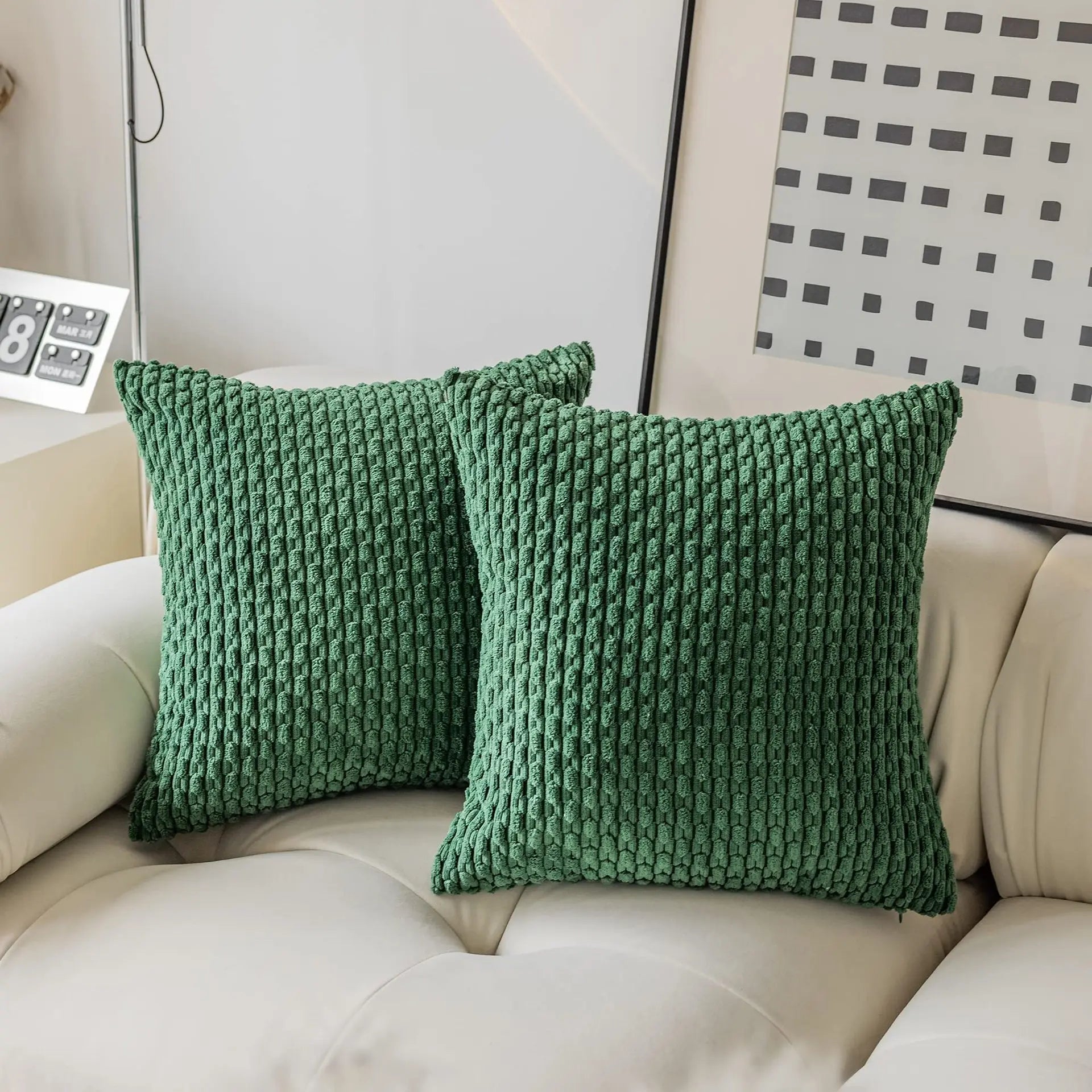 Funda de cojín de 45x45cm de alta calidad, decorativa, para sala de estar, funda de almohada para sofá, funda de cojín para el hogar