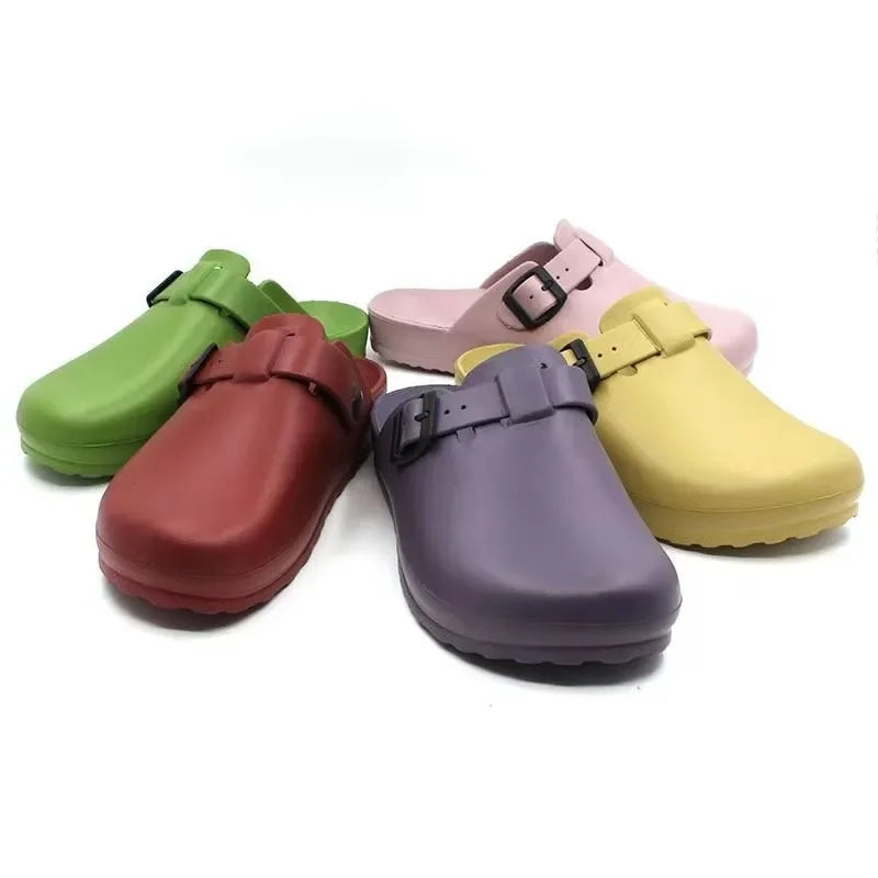 Chaussons médicaux Sandales chirurgicales EVA propres Chaussures chirurgicales Sabots d'infirmière Chaussures antidérapantes Tokio Super Grip Spécialiste