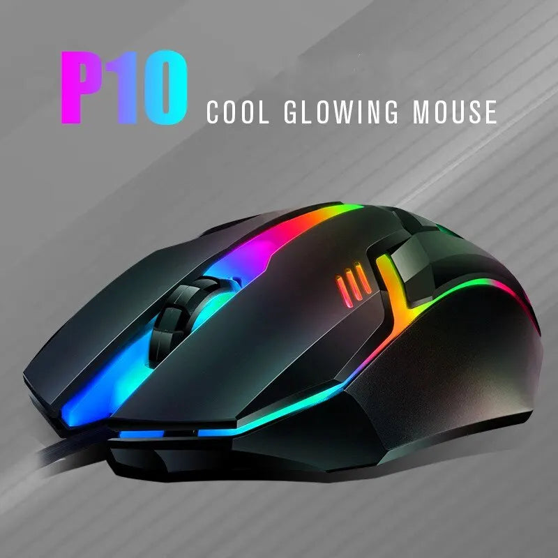 Souris de jeu LED