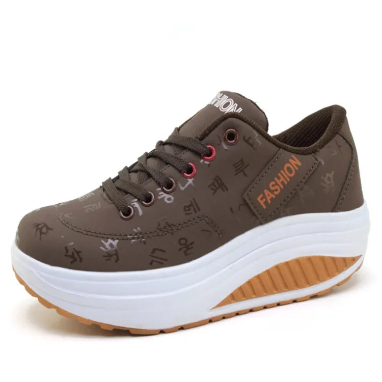 Zapatillas casual de plataforma para mujer