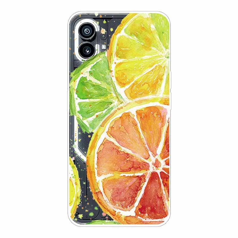 Coque transparente en silicone TPU souple pour téléphone Nothing Phone 1 (2022)