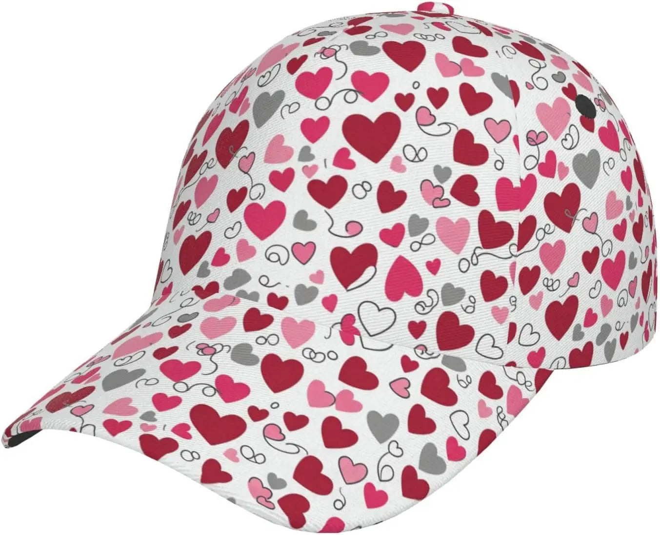 Gorra de béisbol de corazón