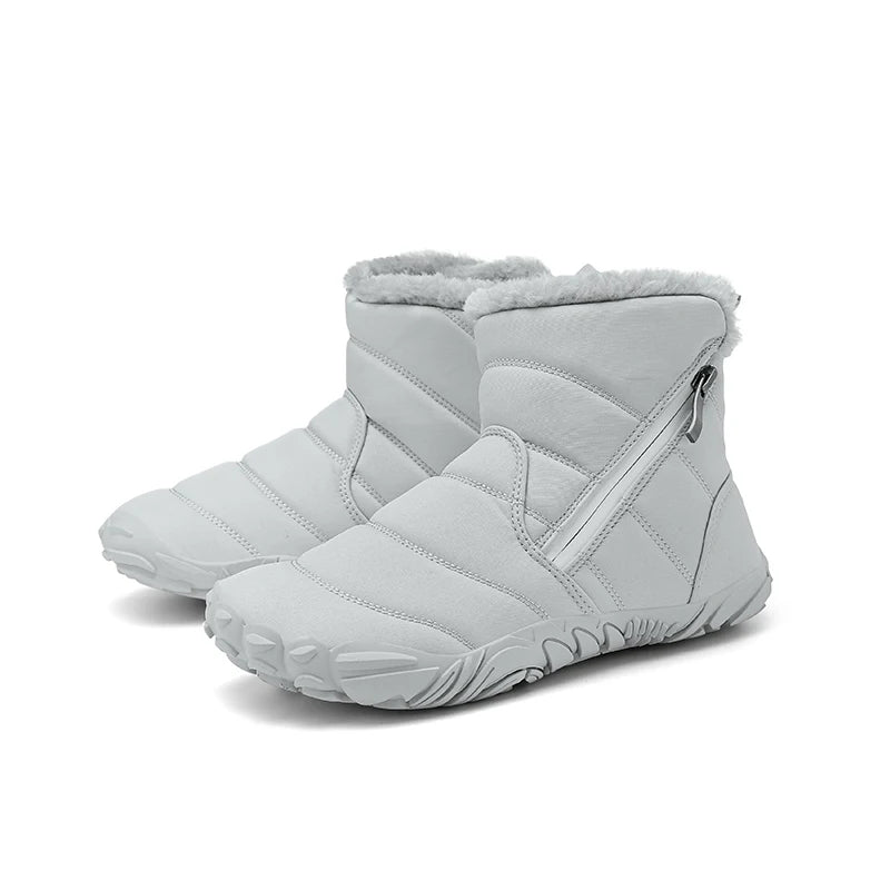 Winter Snow Boots Children's Shoes For Boys Girls Warm Plush Ankle Boots Outdoor Waterproof Anti Slip Kids Cotton Shoes Fashion