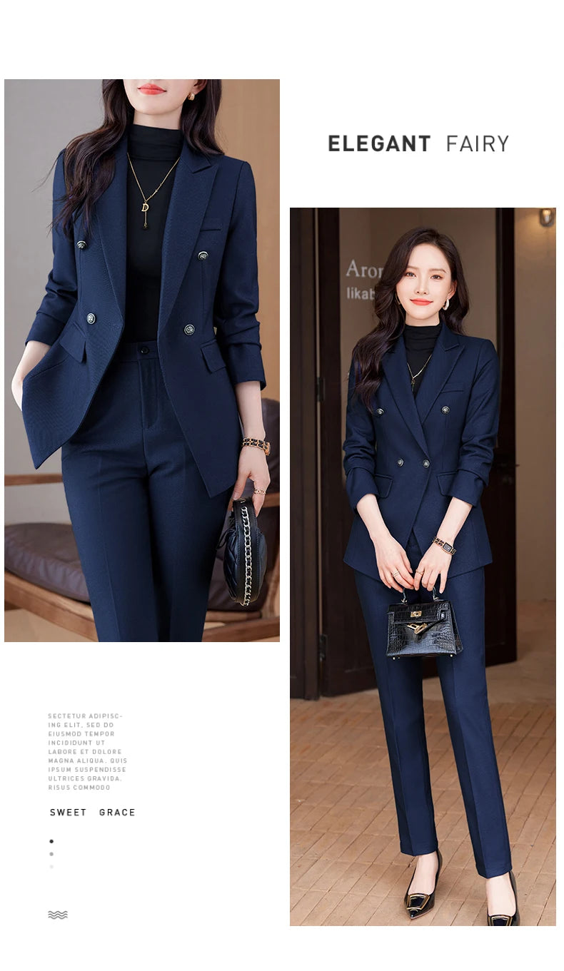 Dame Profesjonelle dressbuksedresser, Høyeste temperament for å gjøre deg unik, Høst- og vintermote, Nyheter