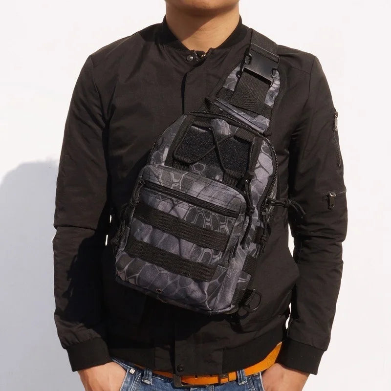 Mochila táctica de hombro Rover EDC para exteriores CCW, bandolera impermeable para senderismo, camping, bolsa de tiro oculta, mochila de caza