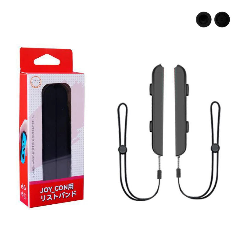 1 paire d'accessoires de jeu, dragonne, cordon, cordon, pour Nintendo Switch, Joy-Con, Fitness, boxe, jeu, outil d'assistance, poignée