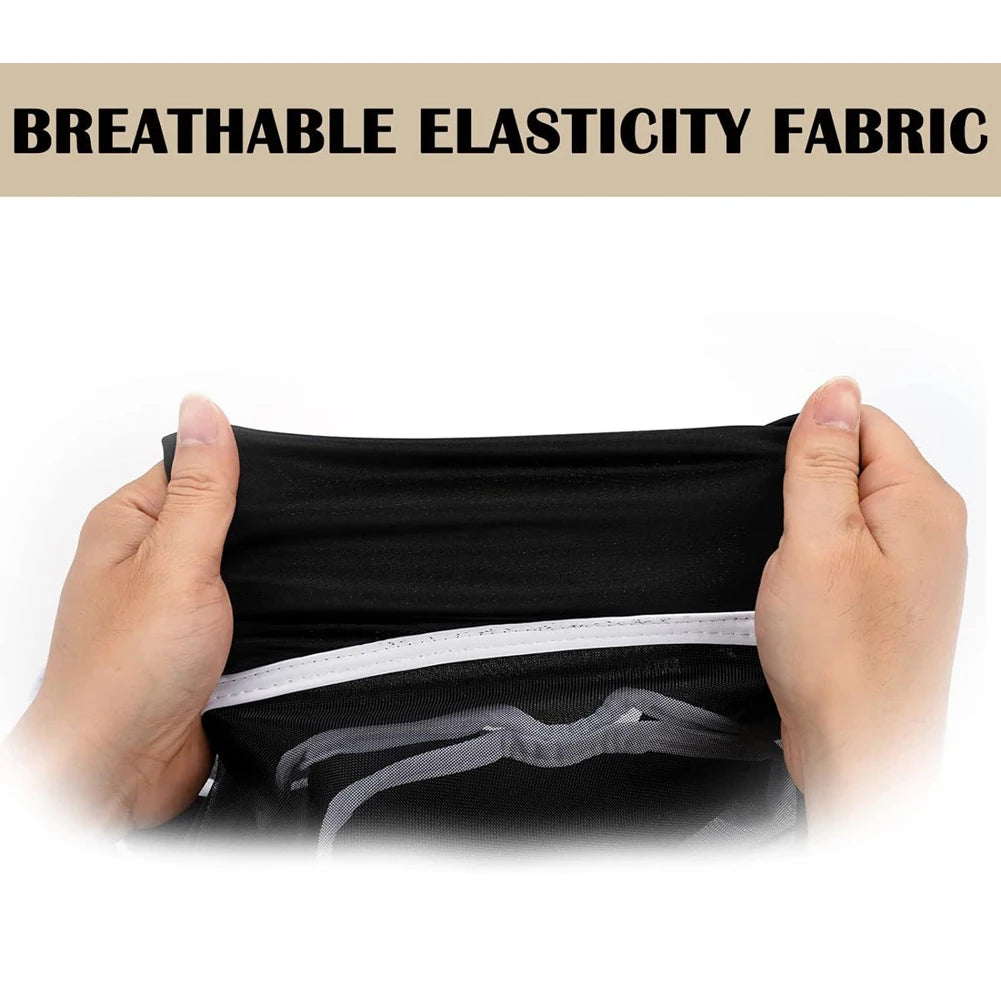 Masque anti-mouches pour chevaux, design 3D, ergonomique, protection oculaire pour animaux de compagnie, anti-moustiques, demi-masque en maille, protection contre les mouches