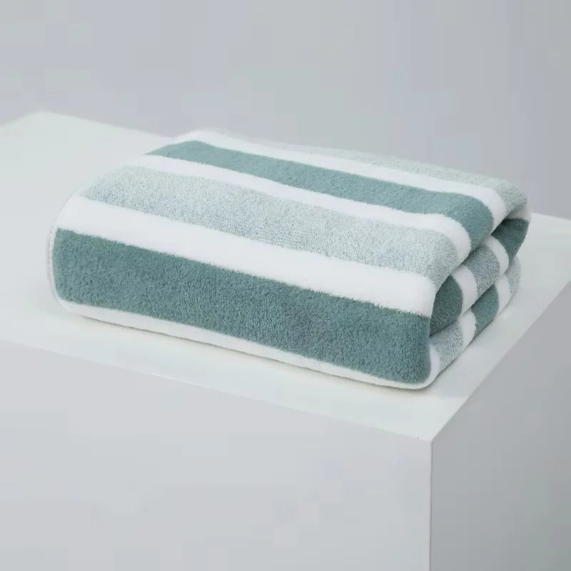 1 stk. fortykket absorberende badehåndkle mykt ansiktshåndkle til hjemmet