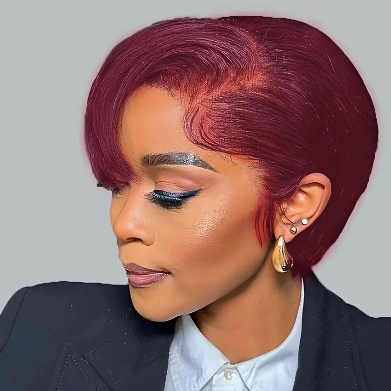 Pixie Cut Human Hair Wig