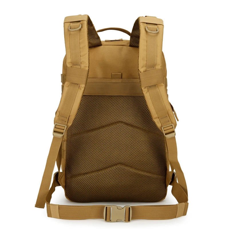 Sac à dos de randonnée - Bretelles réglables, fermeture éclair, sac à dos de voyage et de sport pour camping, randonnée, cyclisme et sports de plein air