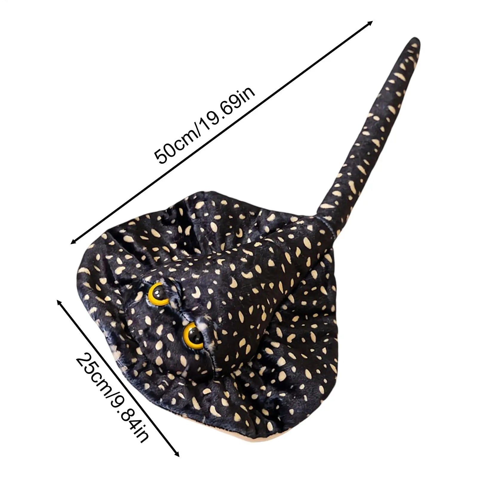 Peluches Stingray, Peluches marines, Peluches, Peluches, Peluches simulées, Raie océanique, Modèle nature sauvage, Peluche douce