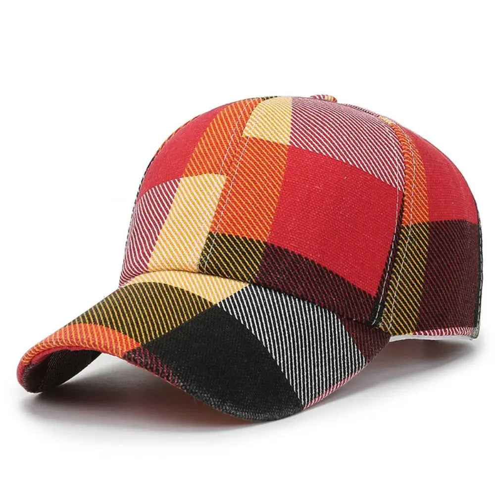 Plaid Baseball Cap