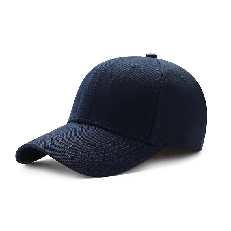 Gorra de béisbol a prueba de polvo para exteriores, sombrero unisex liso con visera curvada, gorras de ocio ajustables de color sólido a la moda para hombres y mujeres