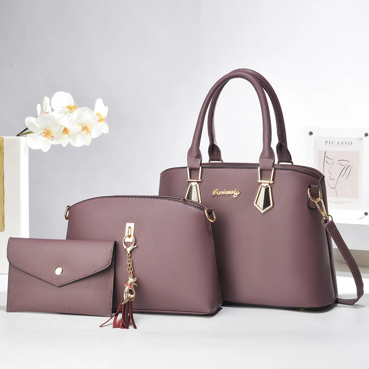 Bolso de Hombro Elegante