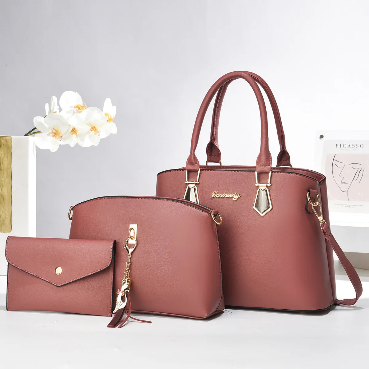 Bolso de Hombro Elegante