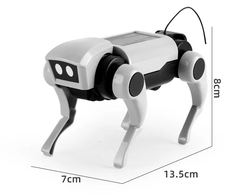 Robot de control remoto para niños, juguete mecánico con control remoto, enseñanza de ciencias, modelo de montaje DIY, juego de juguetes eléctricos para niños, regalo