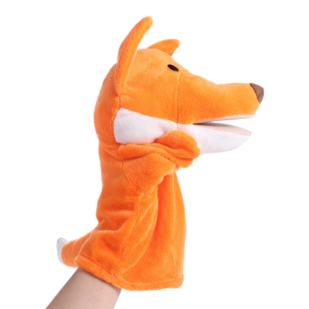 para Niños Peluches Peluches Oso Tiburón Peluches Marioneta de Dedo Títere Animal Muñeco de Peluche