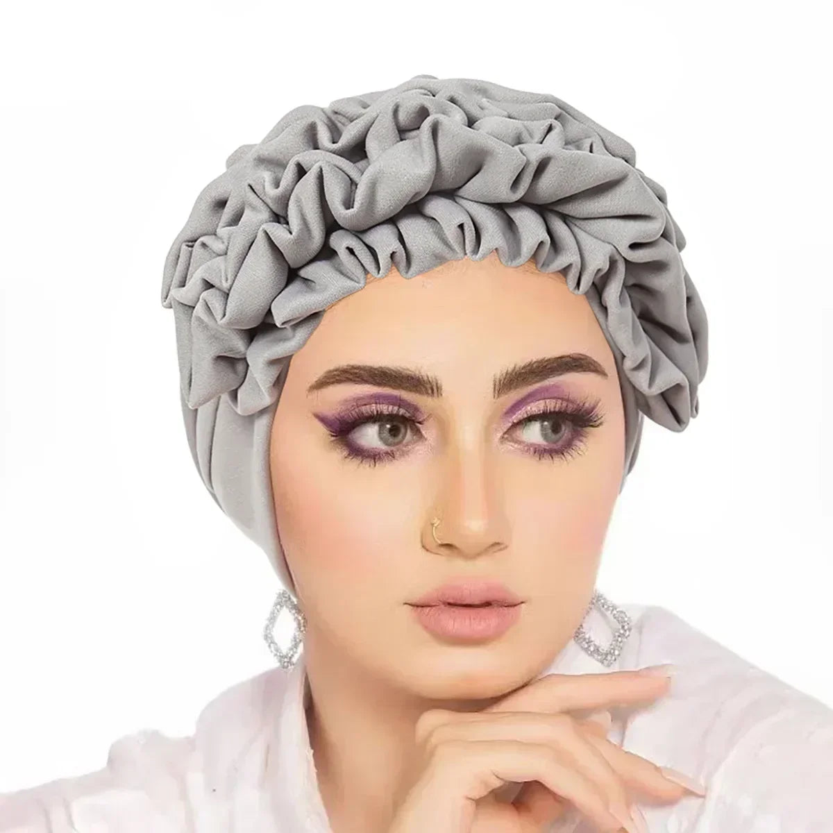 Women’s Sequin Knotted Turban – Elegant, Comfortable & Perfect for Any Occasion
