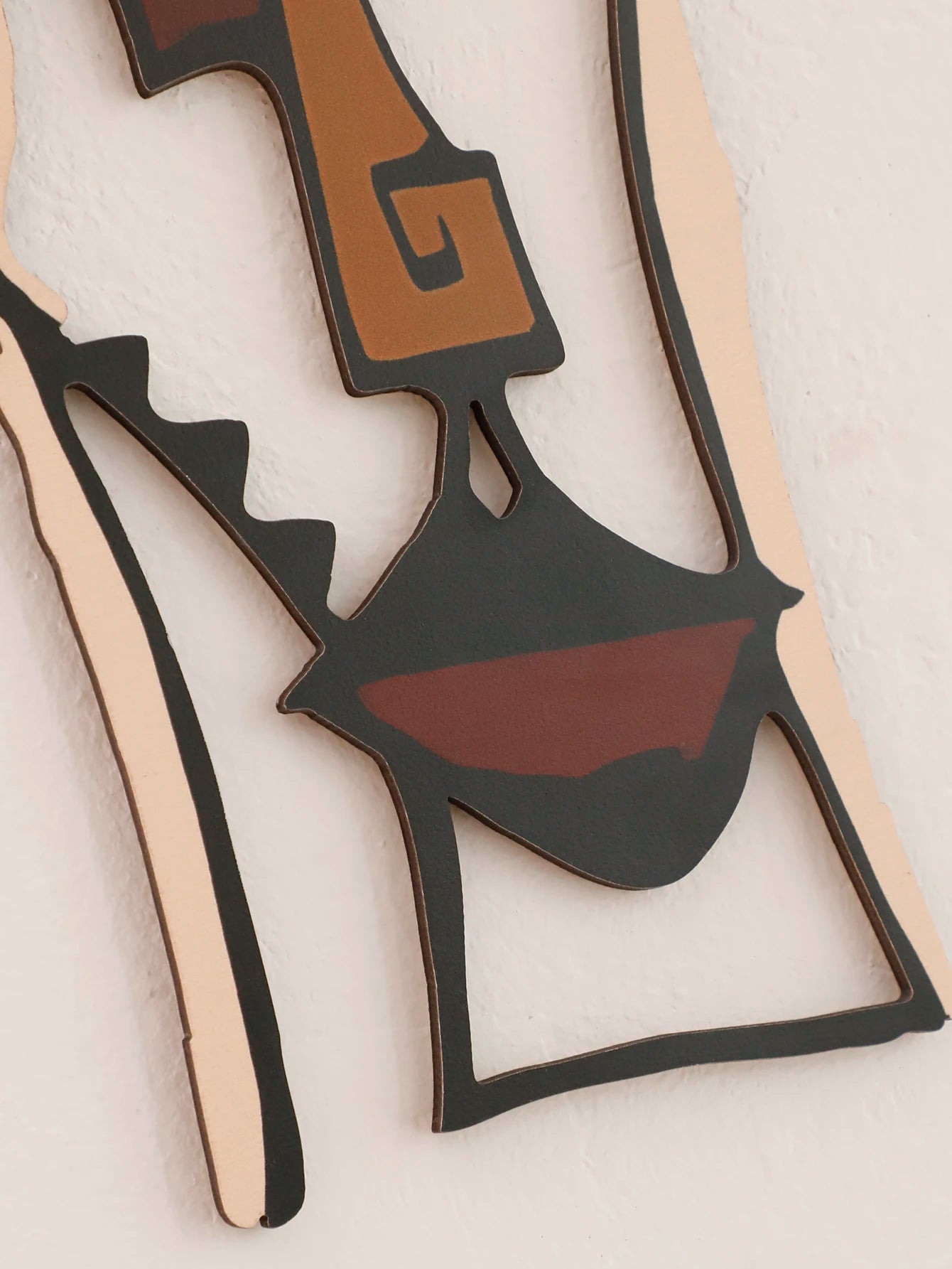 Décoration murale abstraite en bois pour salon, chambre à coucher, couloir, décoration d'intérieur