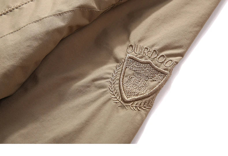 Chaqueta de hombre para senderismo y camping al aire libre, impermeable, cortavientos con capucha, abrigo informal nuevo de otoño, chaqueta táctica militar para hombre 6XL