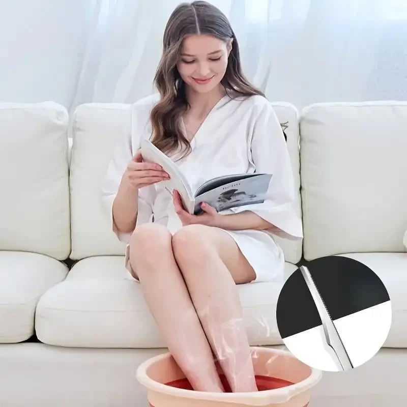 Rustfritt stål død hudfjerner tåneglbarbermaskin fotkniv og callusrasp for pedikyr og fotpleie hudpleie skjønnhetsverktøy 1P