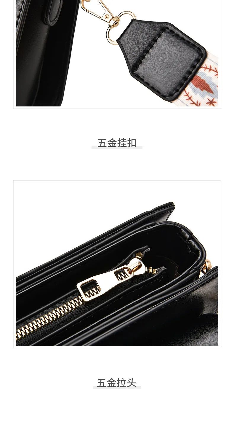 Bolso de hombro para mujer, de alta calidad, a la moda, de gran capacidad, casual, tipo bandolera
