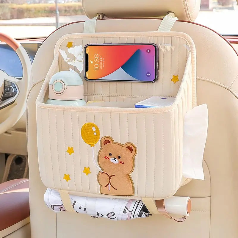 Organizador de asiento de coche