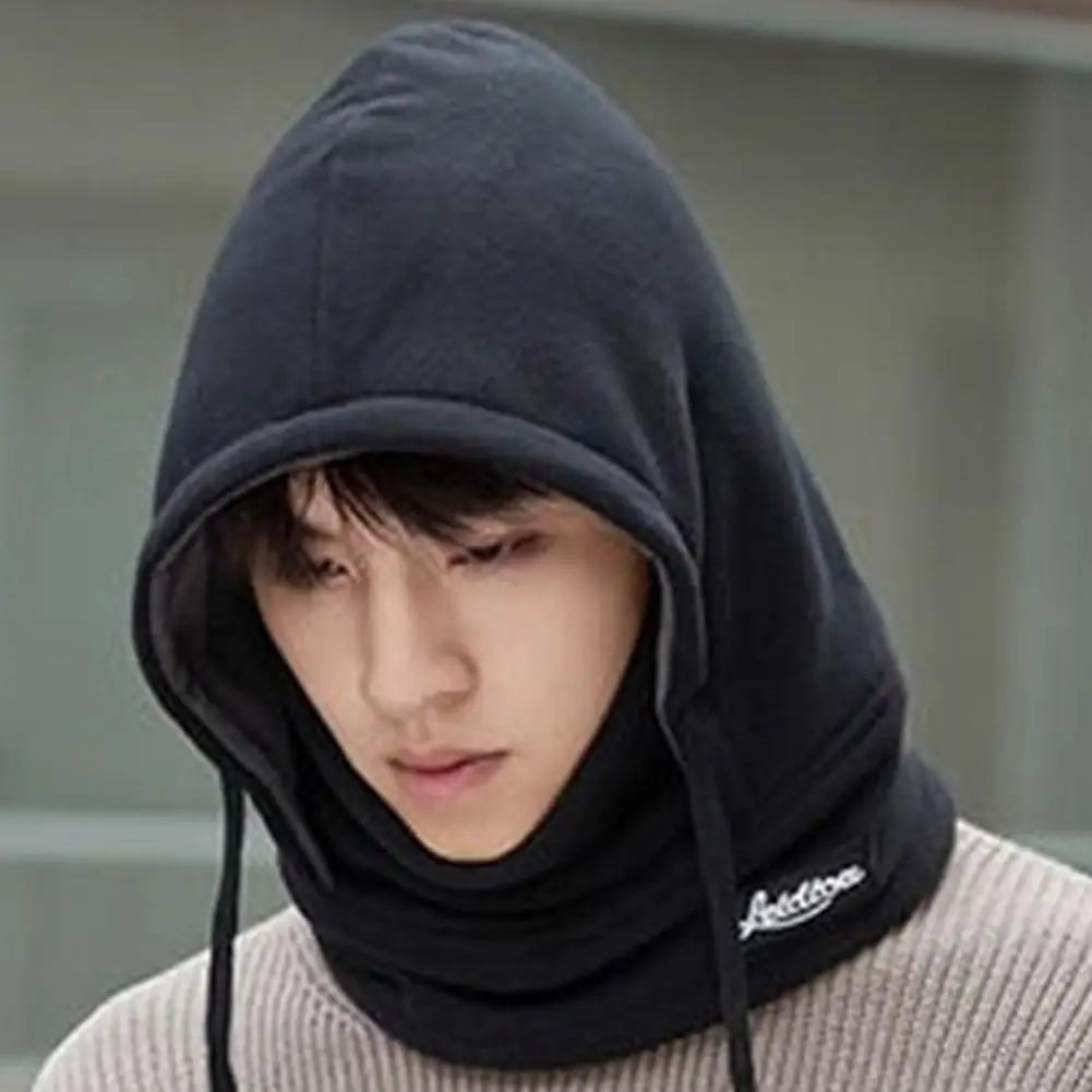Nueva Máscara de Esquí Balaclava de Lana de Cara Completa para Invierno Gorro Cortavientos Cálido de Felpa para Cuello, Capucha Gruesa para Exteriores