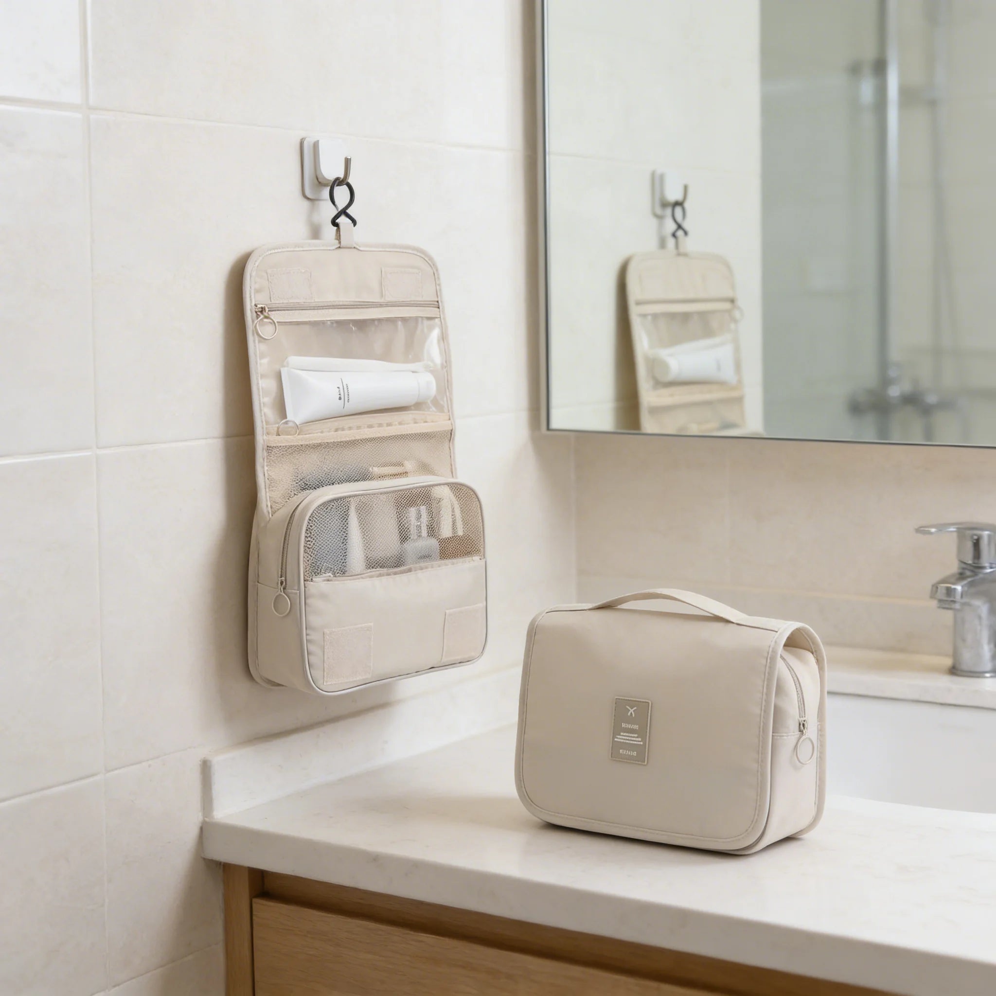 Hanging Travel Makeup Bag