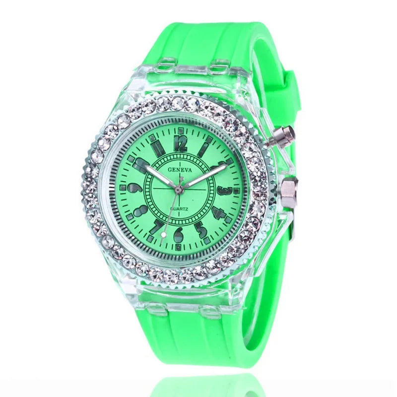 LED Luminous Jelly Watch