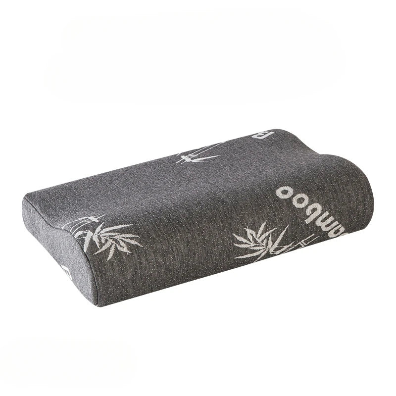 Almohada larga de espuma viscoelástica, almohada protectora cervical de rebote lento, almohada de maternidad con forma para dormir, almohadas ortopédicas