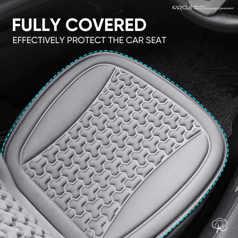 Car Seat Cover Summer 3D Breathable Ice Silk Car Seat Cushion Convex Design Auto Seat Protector Pads Universal Auto Chair Mat