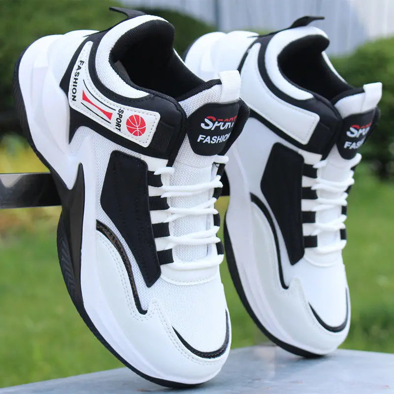 Sneakers Breathable Sport Shoes Men Resistant Non-slip high-Top Gym Cushioning Shoes Mens Basketball Shoes Male Zapatillas