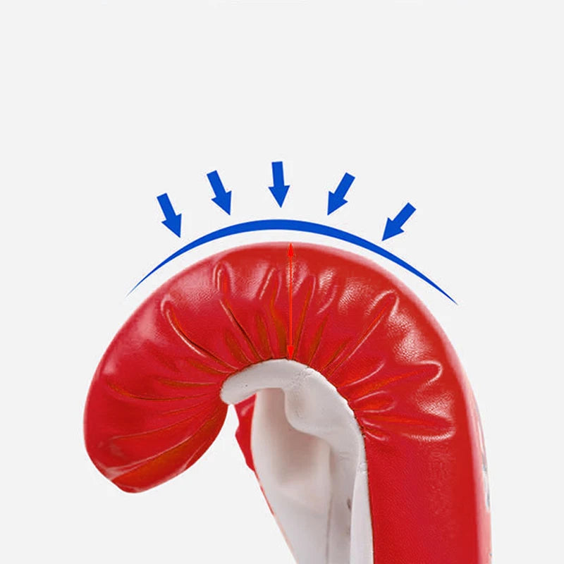 Guante de Boxeo de Cuero Kickboxing Guante Protector para Niños Entrenamiento de Golpe Sanda Suministros Deportivos Guantes de Boxeo para Niños