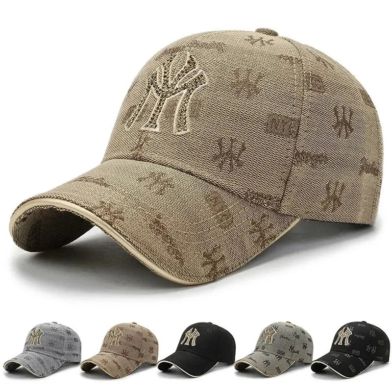 Casquettes de baseball pour hommes et femmes, style coréen, broderie, lettres, loisirs, voyage, plein air, soleil, nouvelle collection printemps et automne