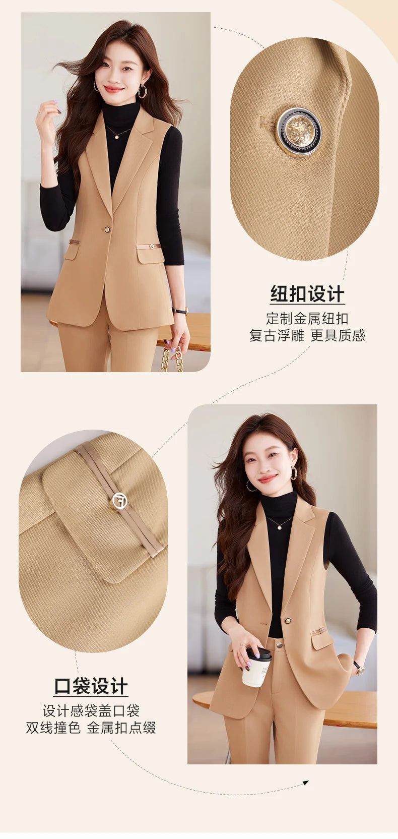 Women Pants Sets Off Shoulder Sleeveless Vest Top Female Pencil Pants Women 2 Piece Set Outfit Elegant Women's Pants Suit