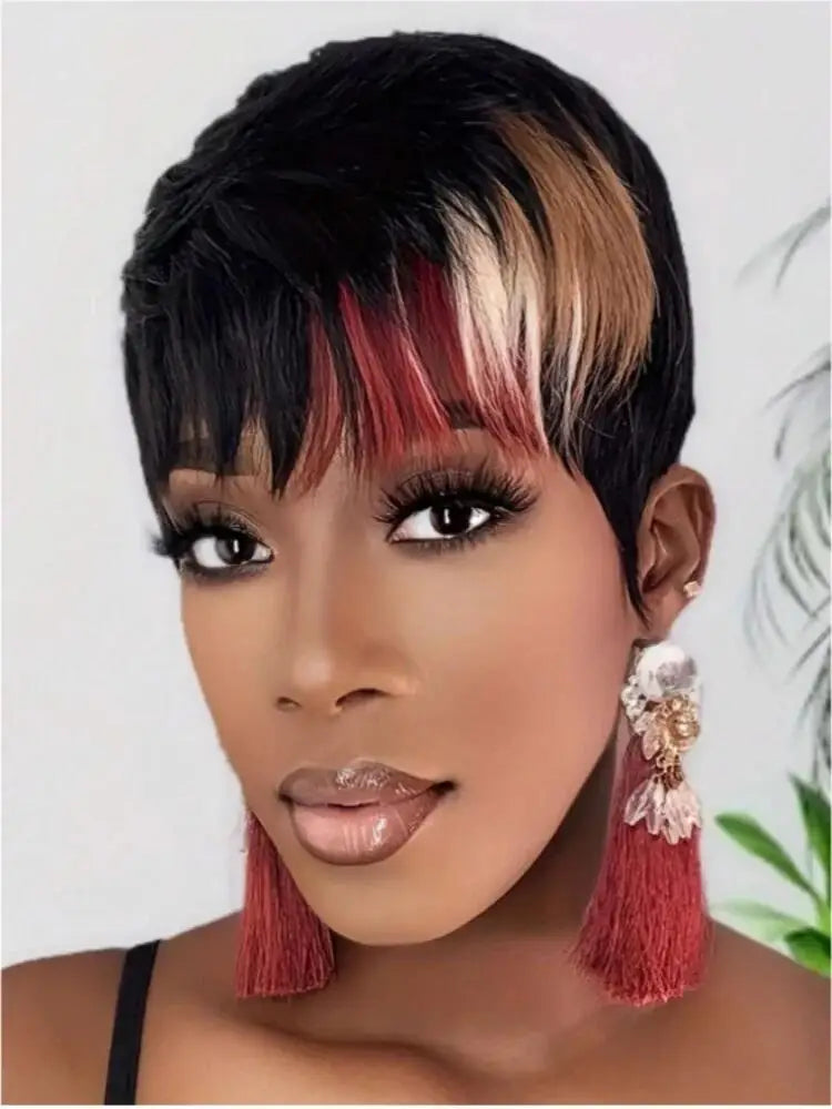 Headband Wig Kinky Straight 26 Inch Kinky Straight Headband Wig Human Hair Glueless Human Hair Wigs Machine Made synthetic