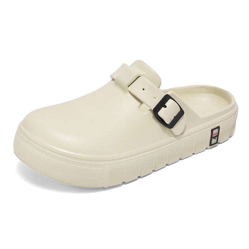 Chaussons médicaux HKDQ pour hommes, médecins, infirmières, chaussures chirurgicales antidérapantes, imperméables, EVA, pantoufles de travail respirantes pour chefs cuisiniers