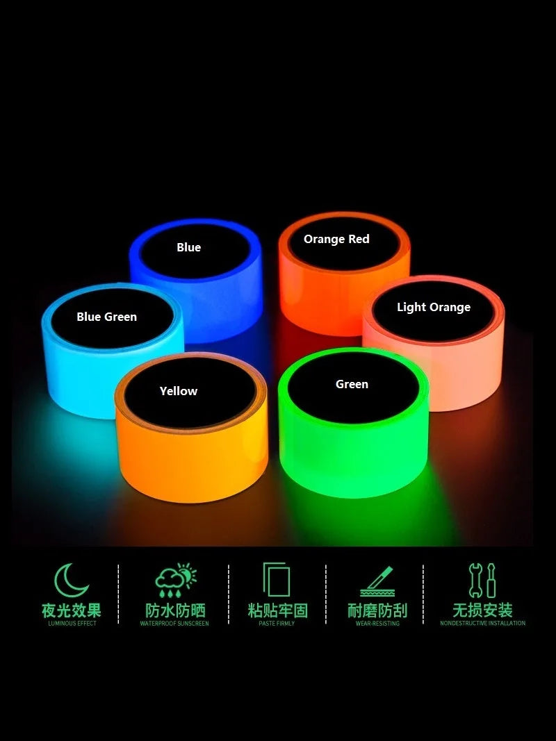 PET Glow Safety Tape