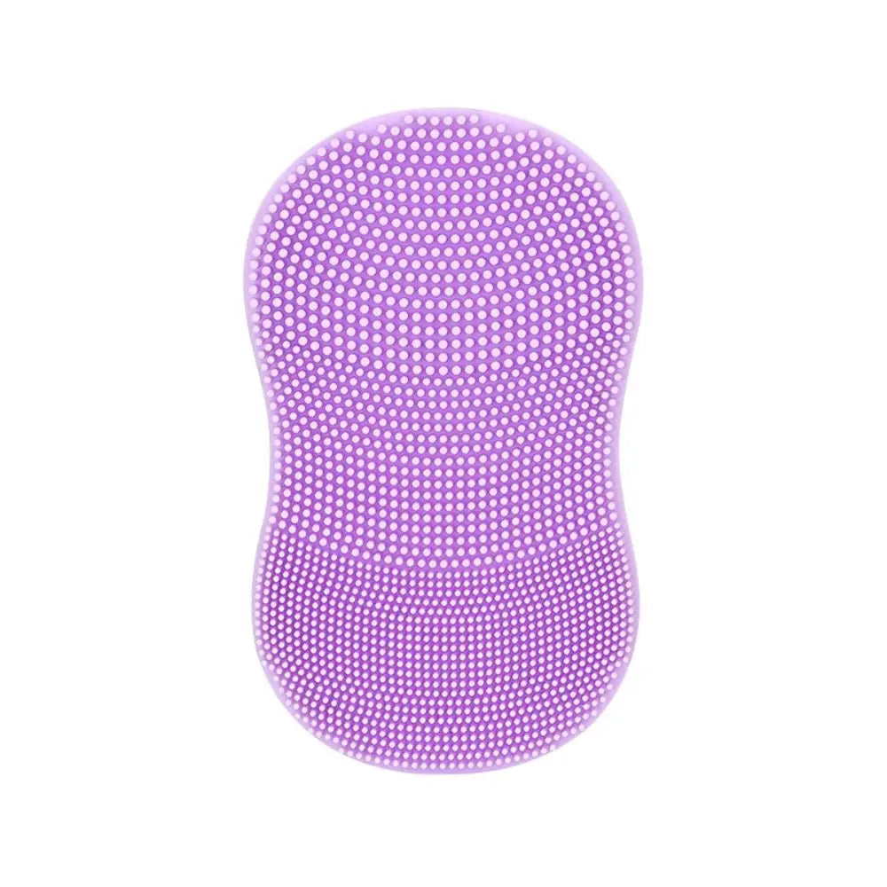 Almohadilla de silicona suave para limpieza facial, cepillo de limpieza facial agradable para la piel, removedor de puntos negros, eliminador de piel muerta, lavador para chica