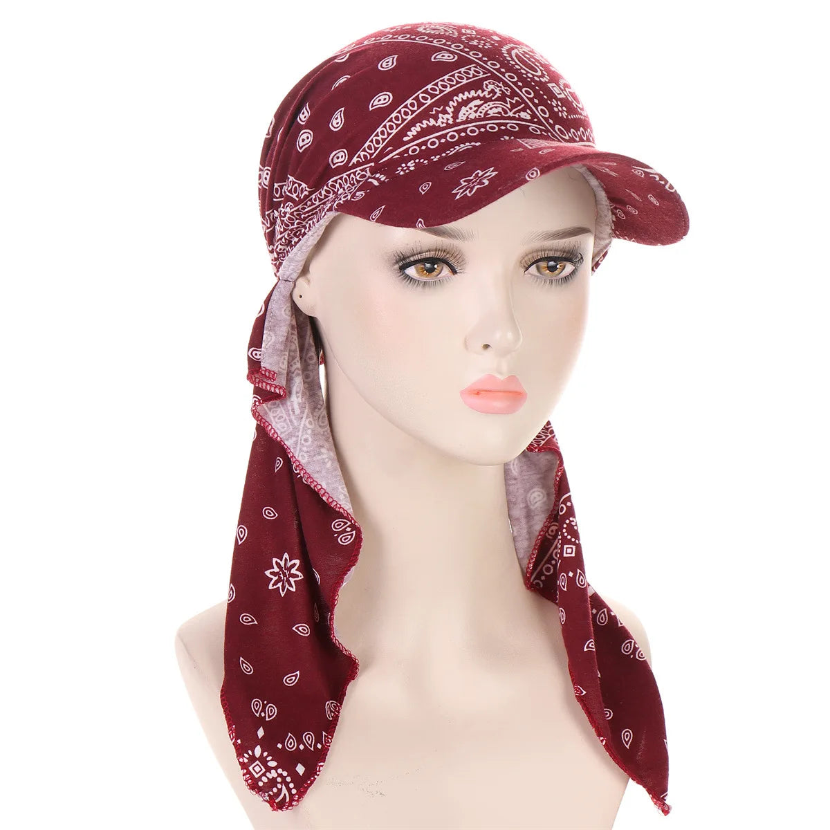 Brim Hijab Baseball Cap