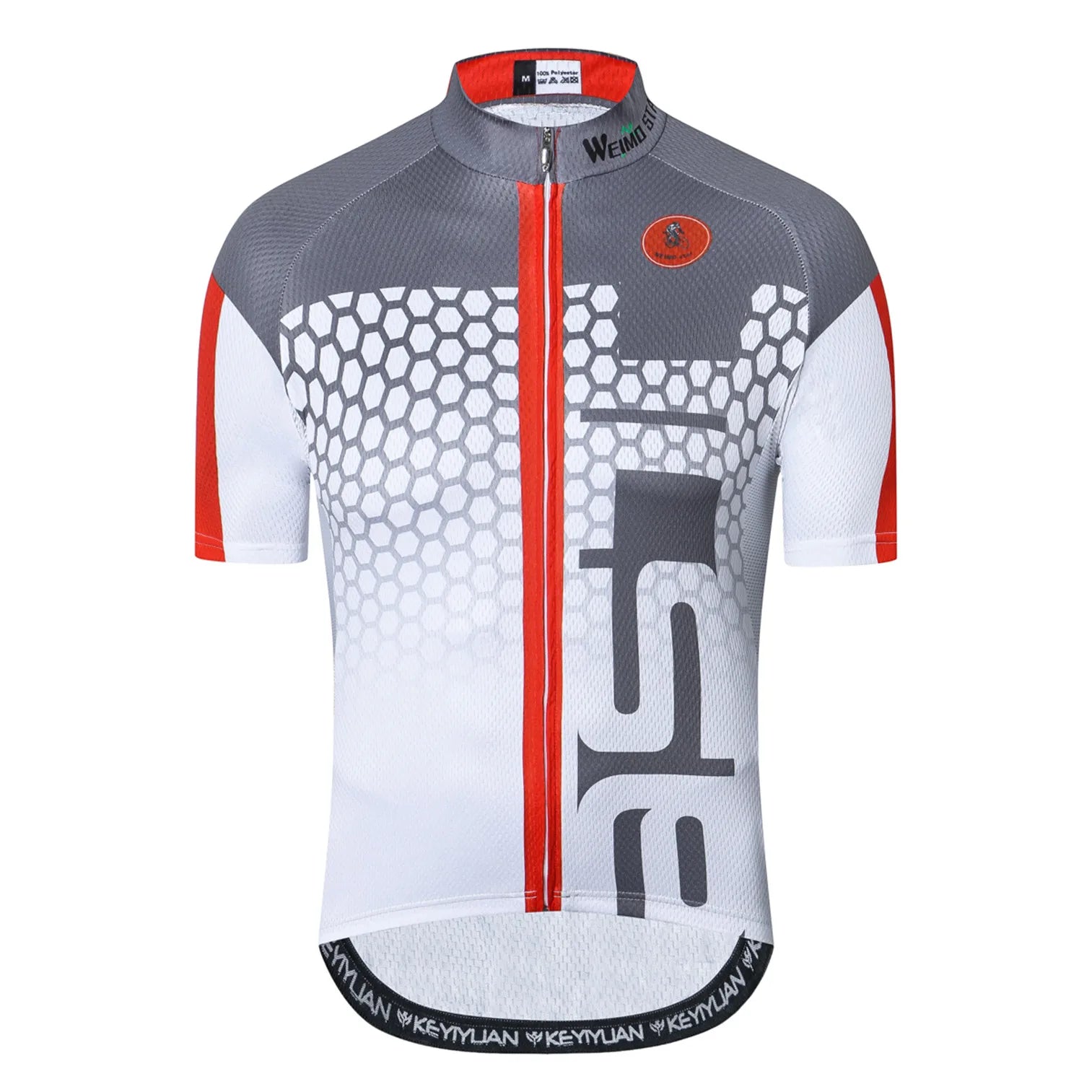 Cycling Jersey Men Bike Mountain Road MTB Shirt Top Summer Bicycle Racing Riding Clothing Uniform Clothes Jackets White Red