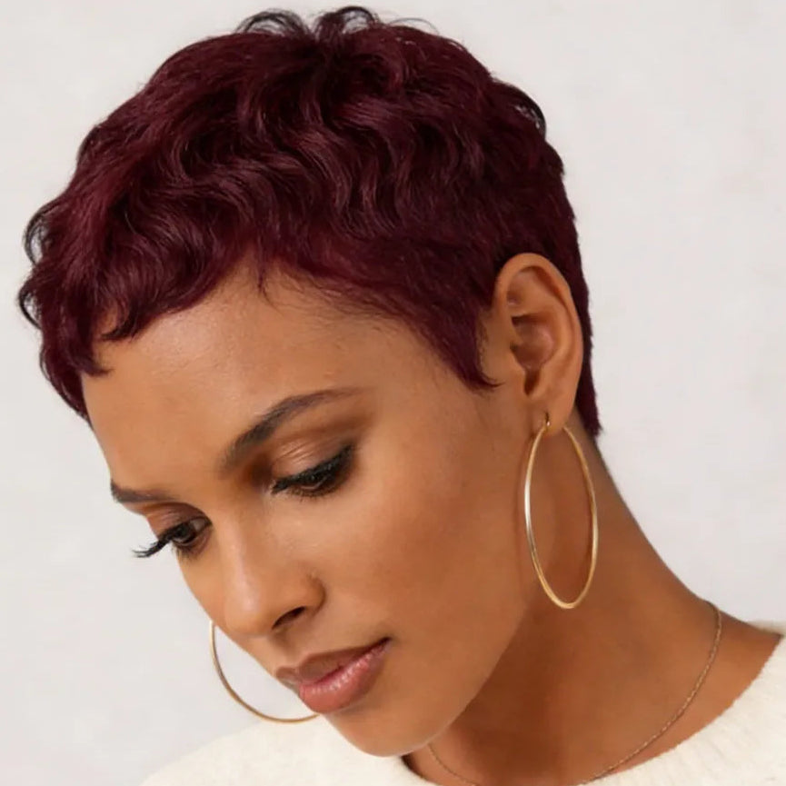 Layered Pixie Hair Wig