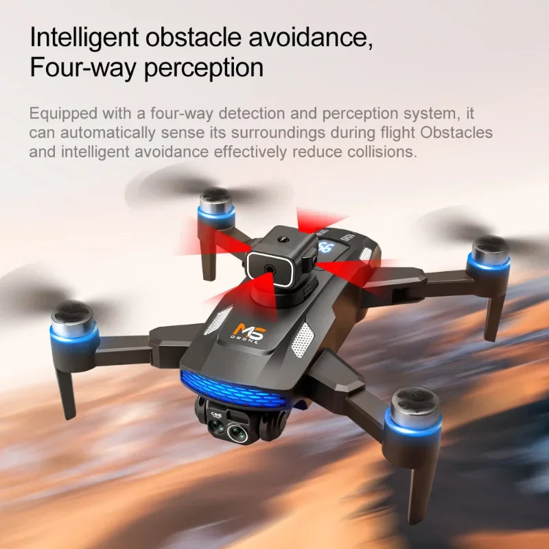 Nuevo Para Xiaomi M6 Drone 8K Cámara HD Profesional Drones 5G WIFI FPV Vídeo 4k UAV Con pantalla Mando a distancia RC Quadcopter Dron