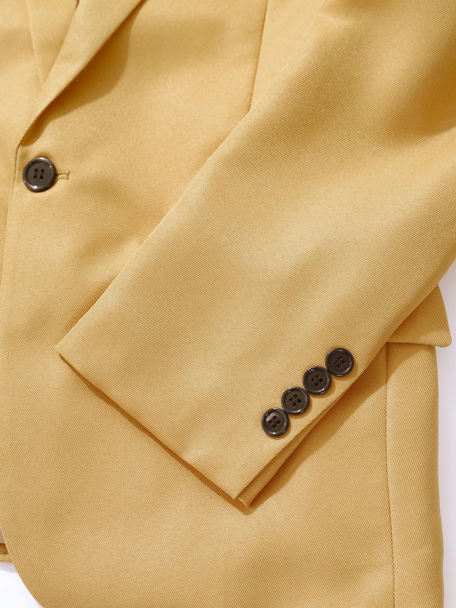Traje de hombre de caballero de 2 piezas, uniforme formal, chaqueta de blazer de manga larga con solapa y pantalón, trajes para reuniones de oficina, negocios y fiestas de boda